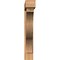 Ekena Millwork Funston Block Smooth Bracket w/ Offset Brace, Western Red Cedar, 7 1/2"W x 48"D x 48"H BKT0806X48X48FST05SWR - alternate 3